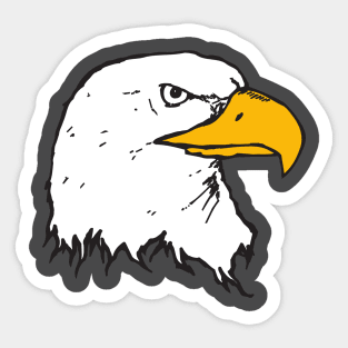 bald eagle Sticker